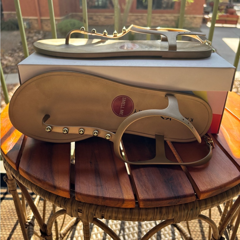 Katy Perry Collections Gold Sandals